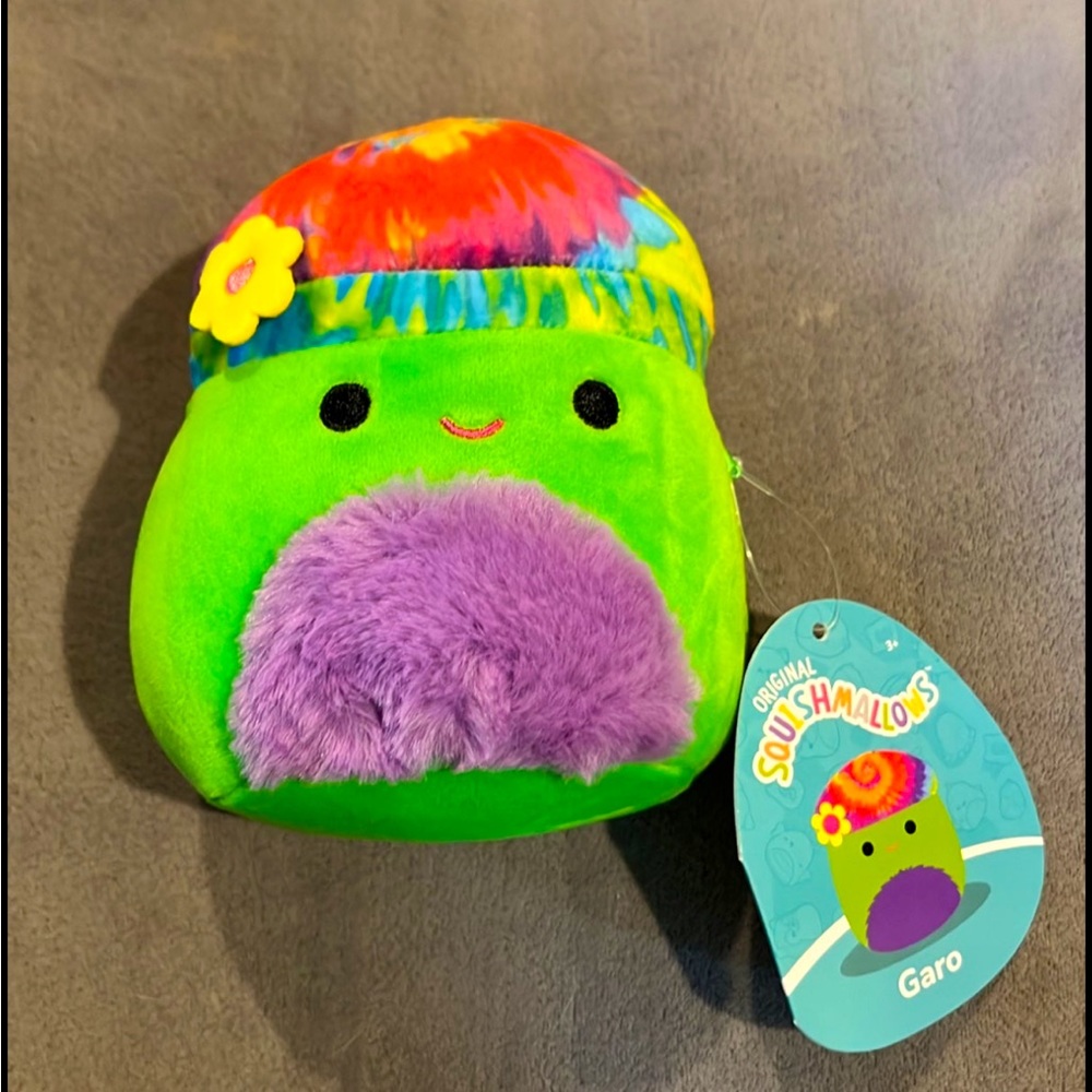 New 5” Squishmallow Garo Blacklight Squad